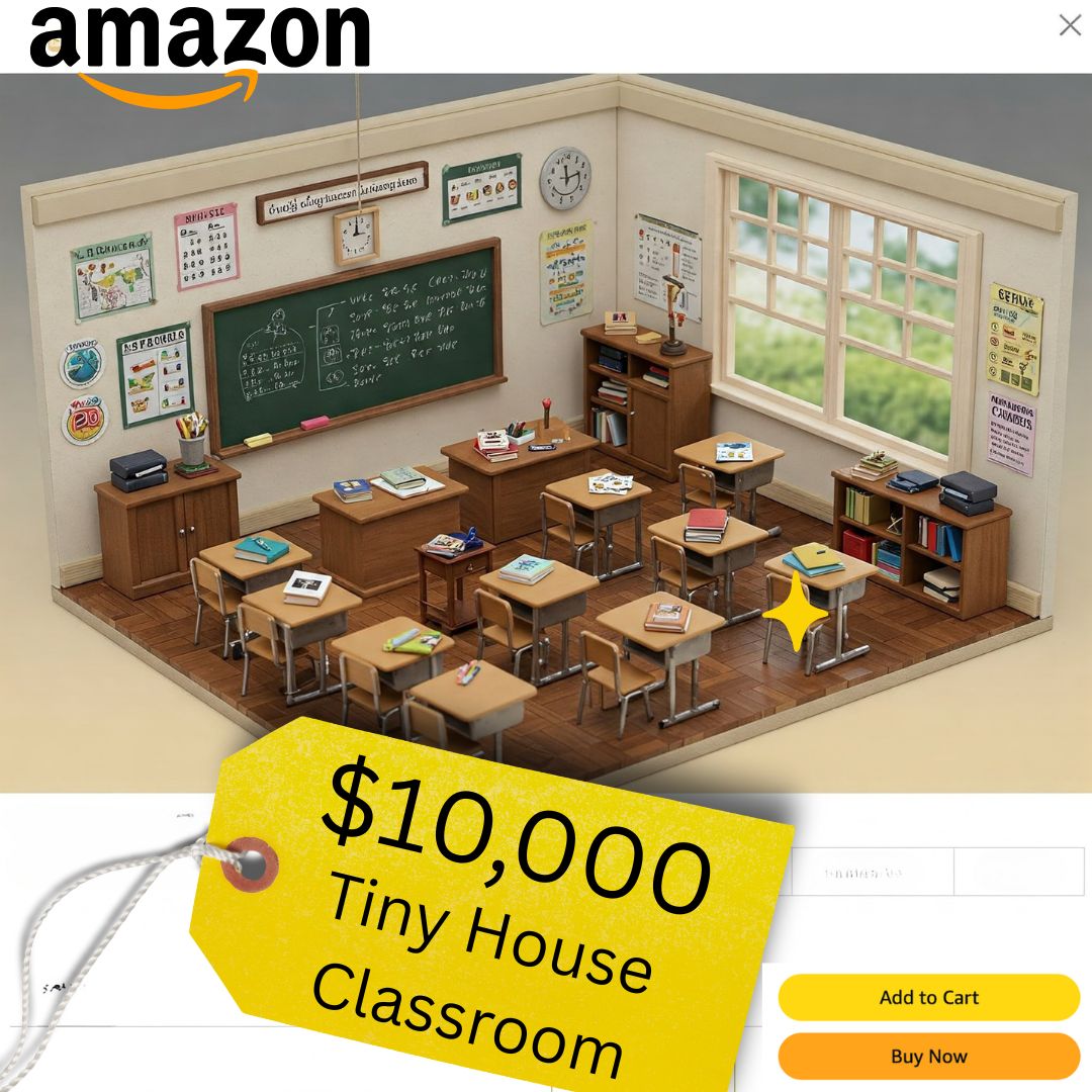 A Tiny Classroom on Amazon for $10,000