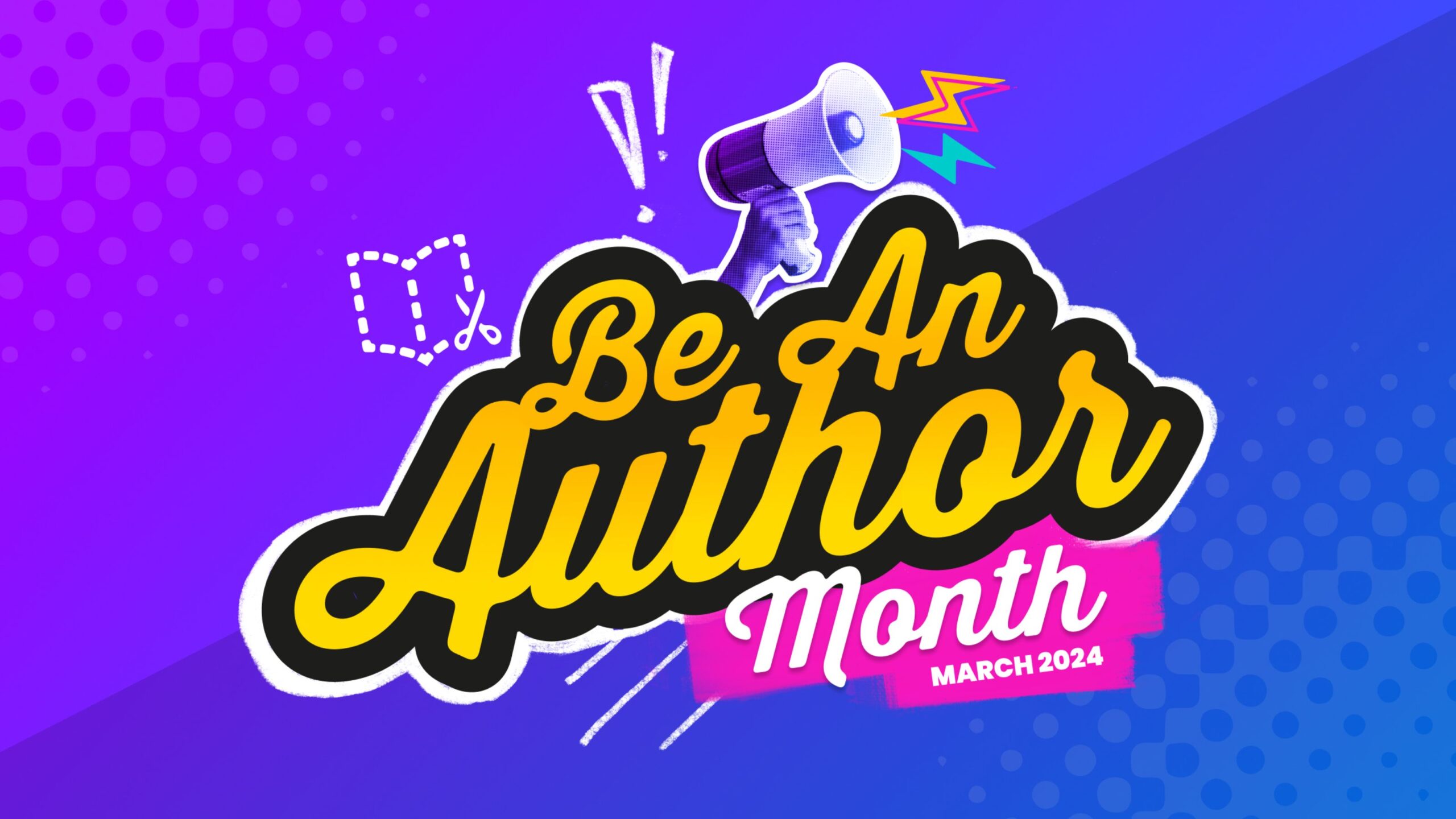 Give your students a voice – Be An Author Month 2024