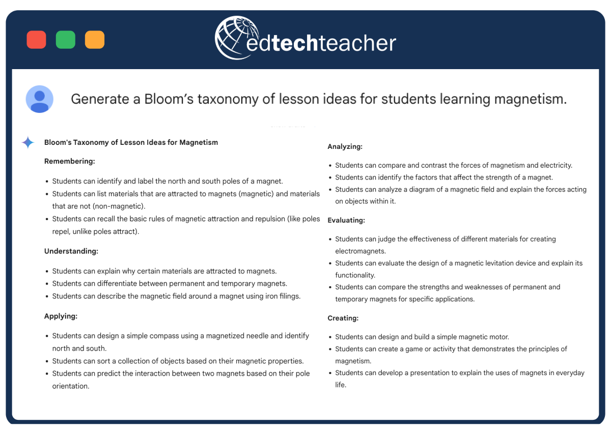 How to Use Bloom’s Taxonomy AI Prompts for Lesson Design