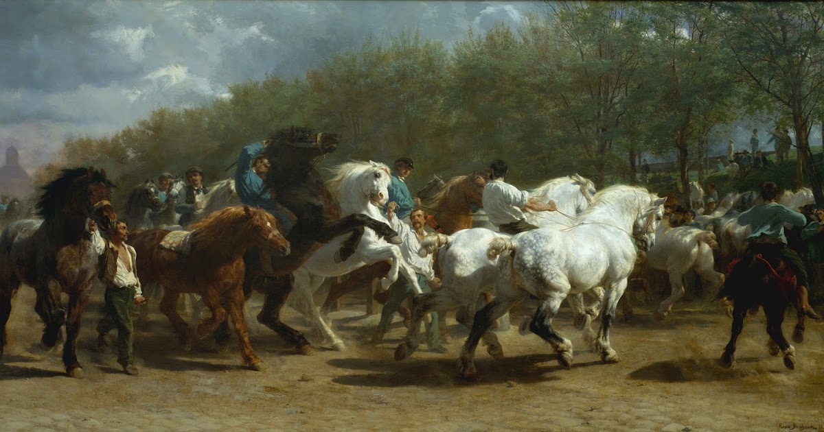 E-Learning Corgi : Rosa Bonheur’s The Horse Fair: Representations of the Fight for Freedom